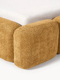 Sofia Gizli Depolama Alanlı Bukle Döşemeli Bazalı Karyola-Karyola-Innature Home-Açık Bej-200x200-NowShopFun