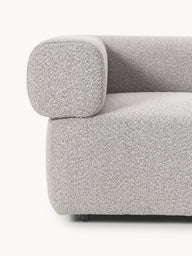 Sofia Modüler Kanepe, Bukle Kumaş, 2-3 Kişilik-Koltuk-Innature Home-Kırık Beyaz-NowShopFun