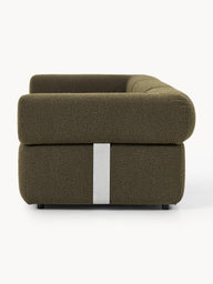Sofia Modüler Kanepe, Bukle Kumaş, 3-4 Kişilik-Koltuk-Innature Home-Kırık Beyaz-NowShopFun