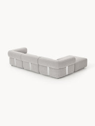 Sofia Modüler Köşe Kanepe, Bukle Kumaş 3-4 Kişilik-Köşe Koltuk-Innature Home-Kırık Beyaz-NowShopFun