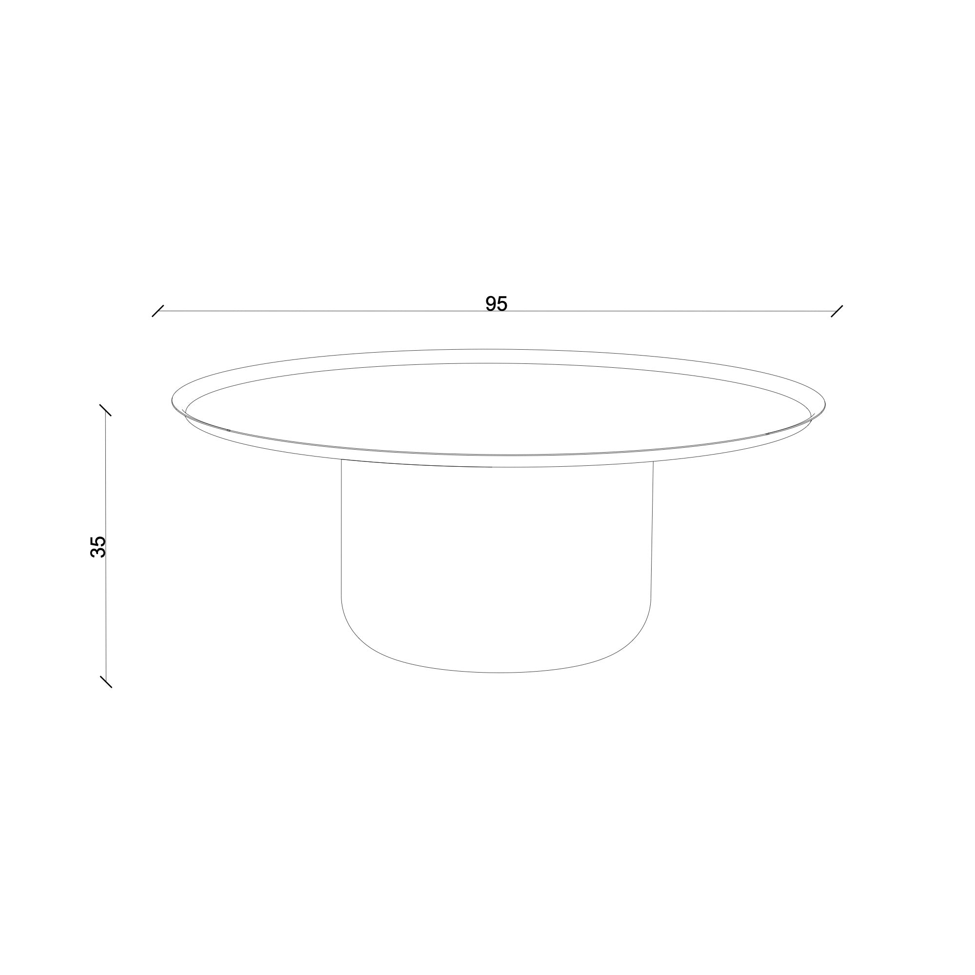 Sofra Gold Orta Sehpa