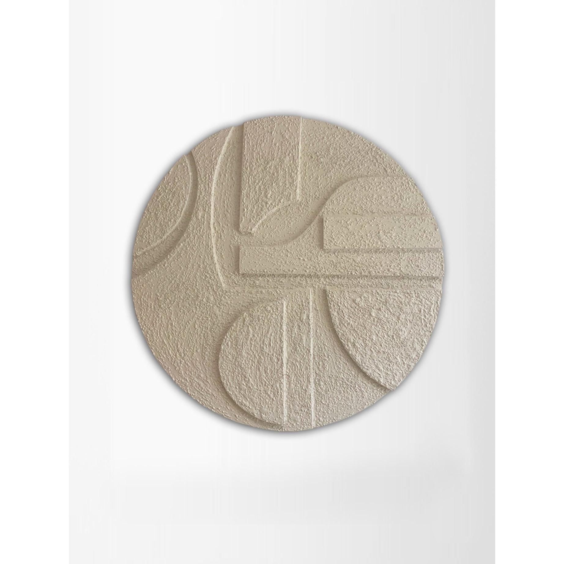 Soft Beige Sculpture Kanvas Üzeri El Yapımı Akrilik Resim