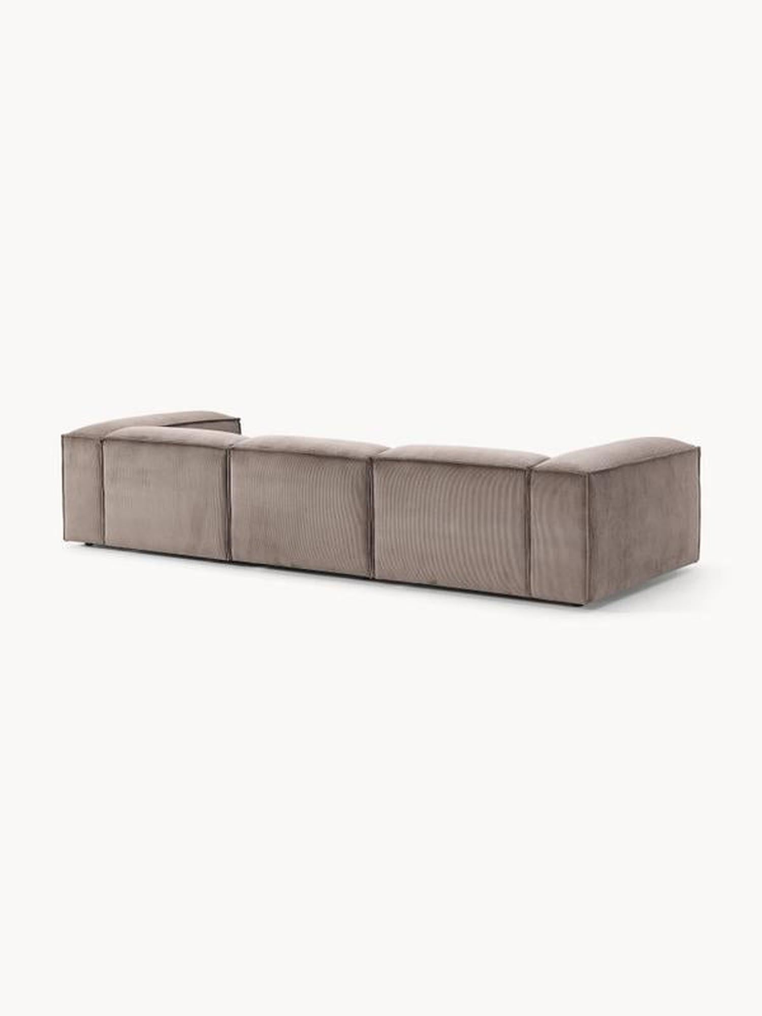 Soft Modüler Kanepe – Fitilli Kadife, 3-4 Kişilik
