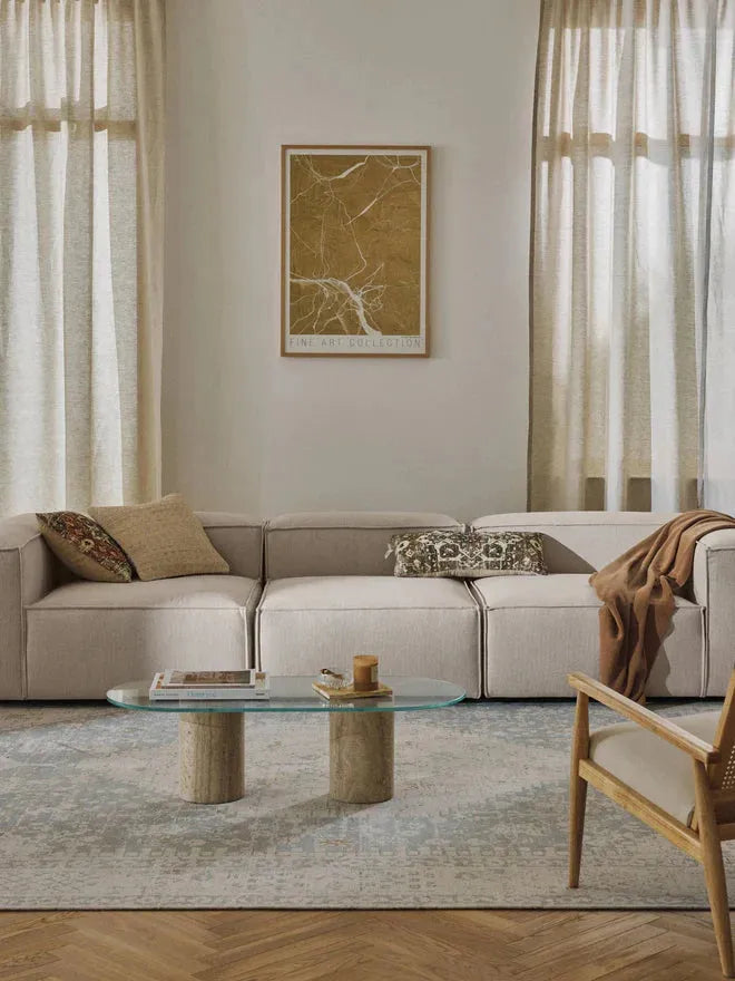 Soft Modüler Kanepe – Keten 3-4 Kişilik