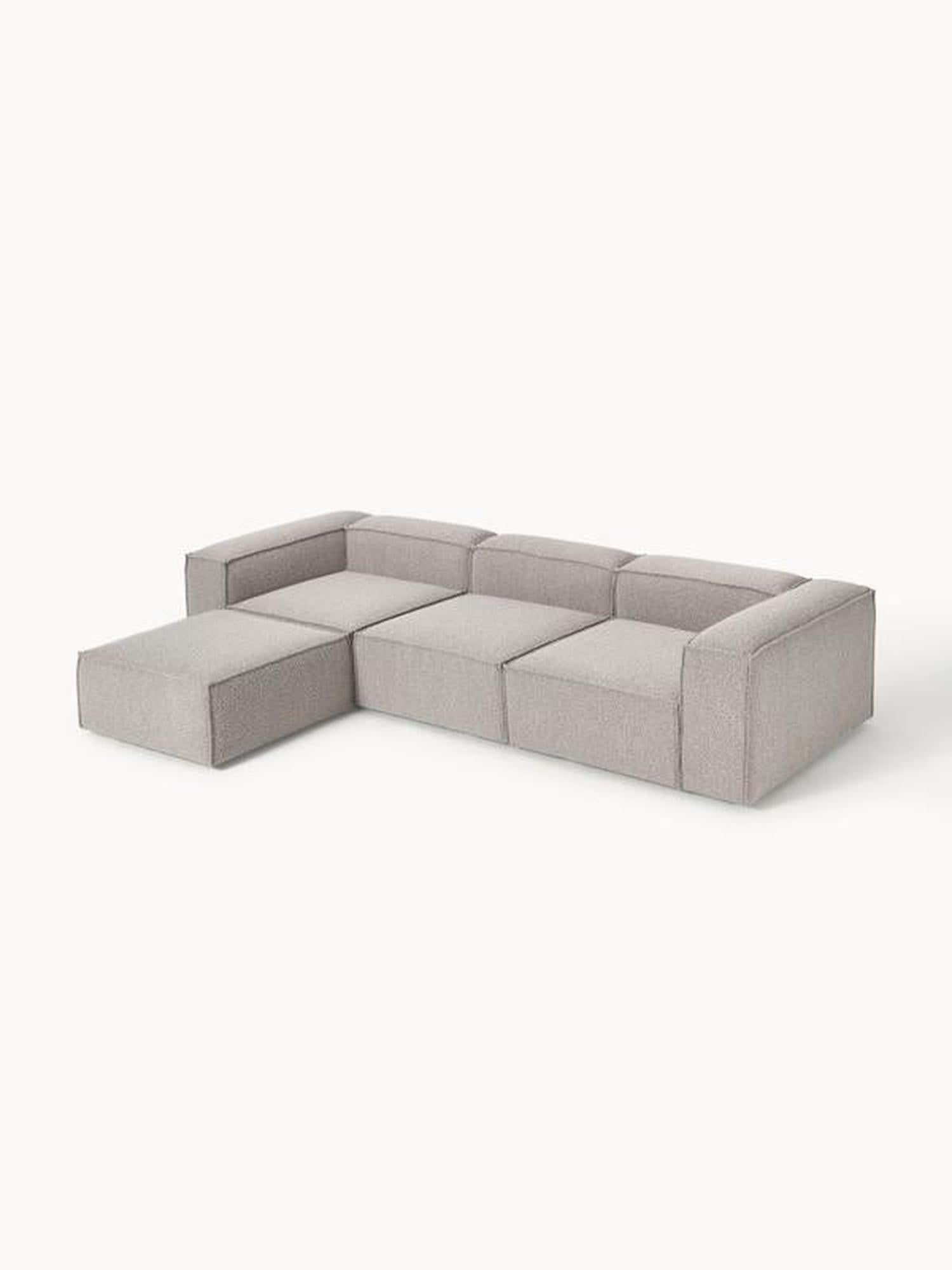 Soft Modüler Köşe Kanepe – Bukle, 3-4 Kişilik