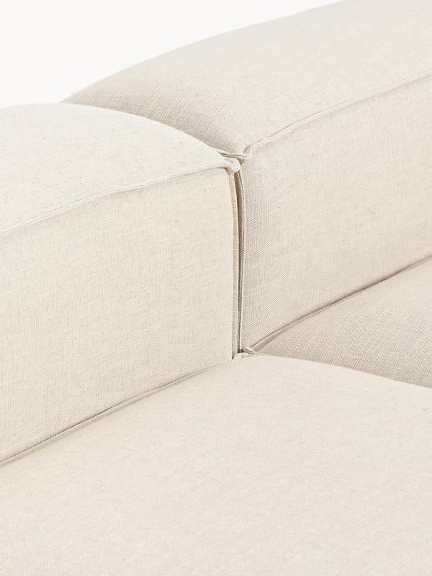Soft Modüler Köşe Kanepe – Keten, 3-4 Kişilik