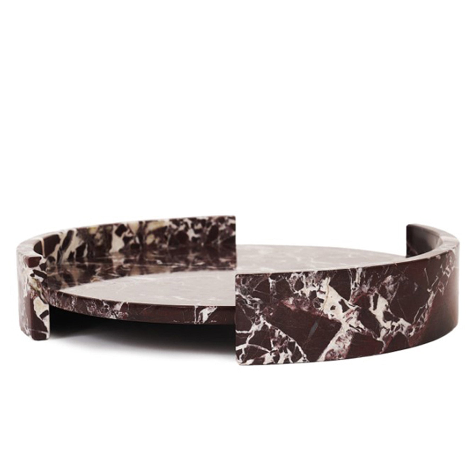 Solid Ela Mermer Peynir Ve Sunum Tepsisi