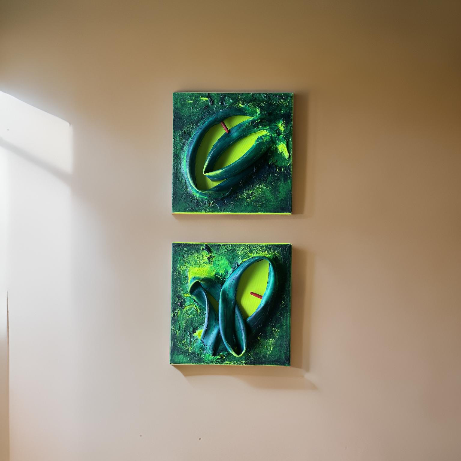 Soyut Dokulu Tablo Ii