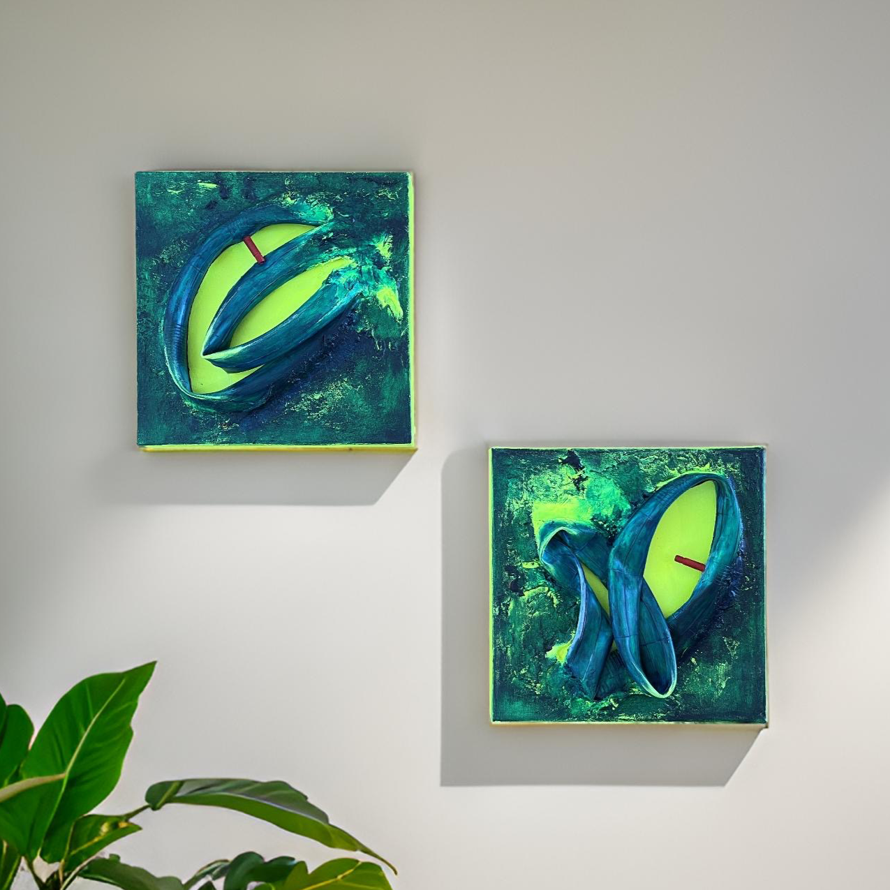 Soyut Dokulu Tablo Ii