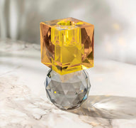 Sparkle Cam Şamdan-Şamdan-Moena Studio-Sarı/ Füme-NowShopFun