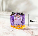 Sparkle Zar Formu Cam Şamdan