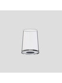 Split Glass - Beyaz Şarap Bardağı - Siyah