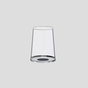 Split Glass - Beyaz Şarap Bardağı - Siyah