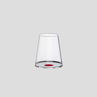 Split Glass - Kırmızı Şarap Bardağı - Siyah-Bardak Seti-KYS Design-NowShopFun