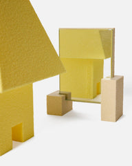 Square Ayna-Ayna-Das Pieces-Sarı-NowShopFun