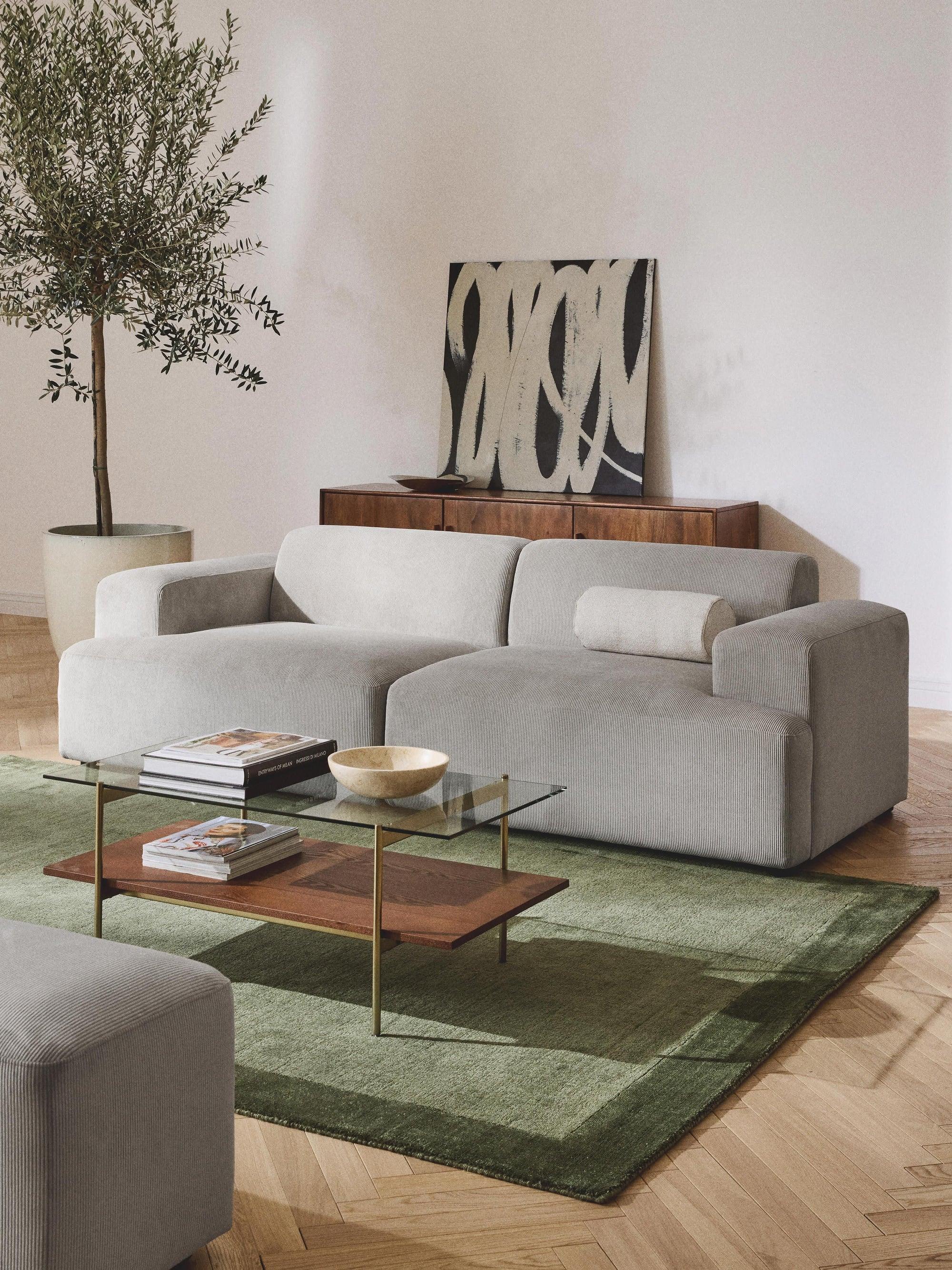 Stella Modüler Kanepe – Fitilli Kadife, 2-3 Kişilik