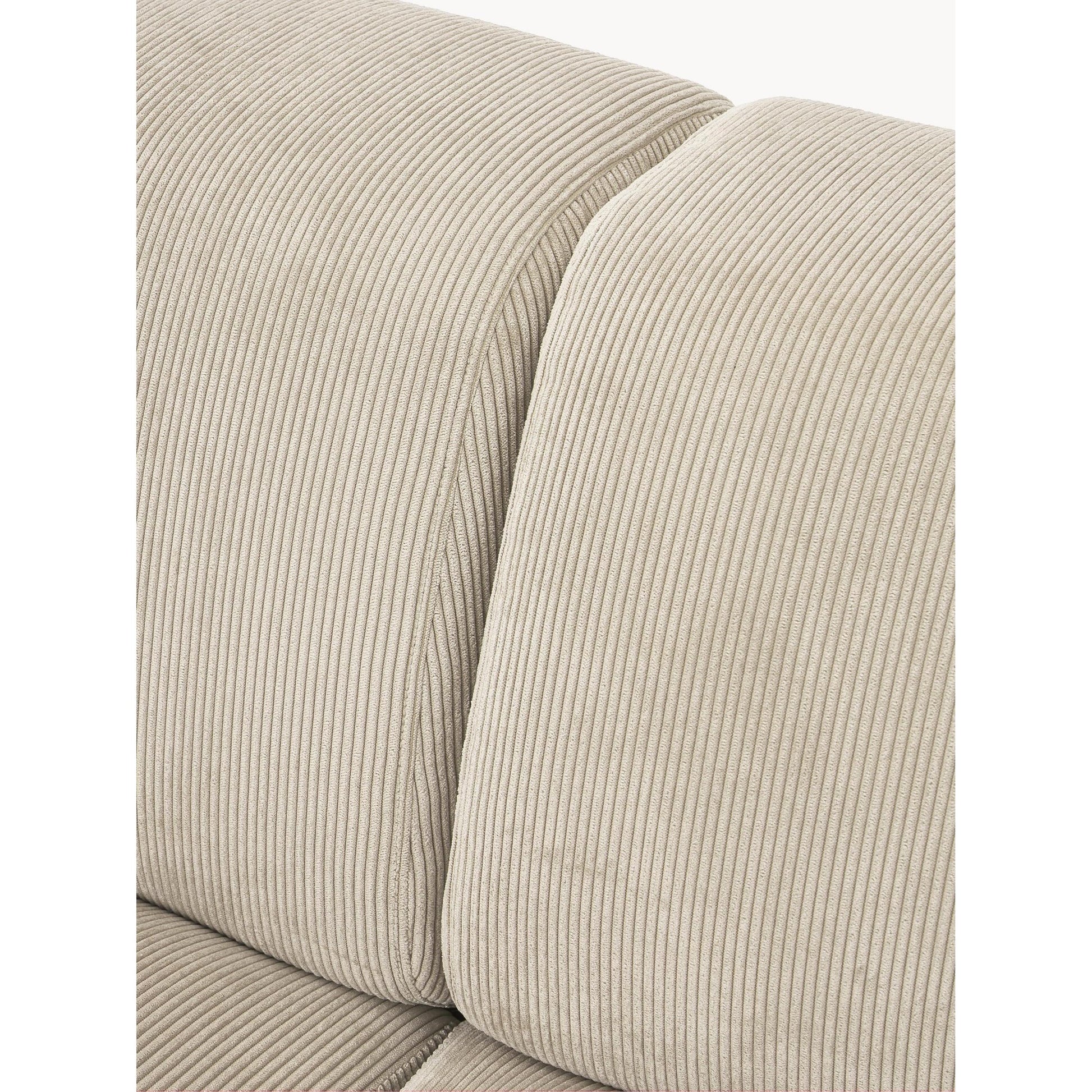 Stella Modüler Kanepe – Fitilli Kadife, 2-3 Kişilik