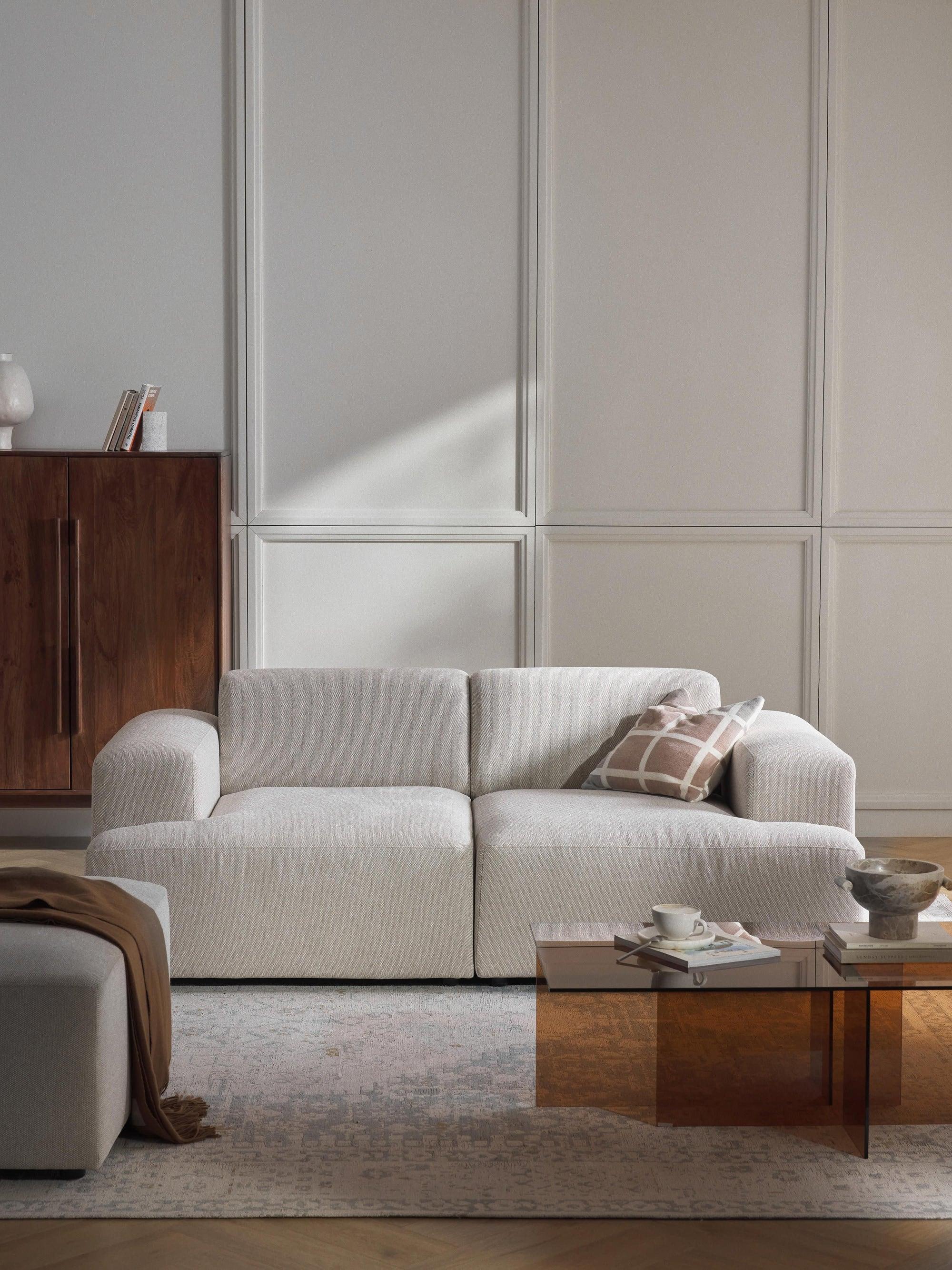 Stella Modüler Kanepe – Keten, 2-3 Kişilik