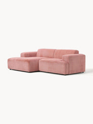 Stella Modüler Köşe Kanepe - Fitilli Kadife Döşemeli, 3 Kişilik-Köşe Koltuk-Innature Home-Sağ Köşe-Açık Bej-NowShopFun