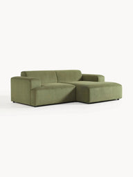 Stella Modüler Köşe Kanepe - Fitilli Kadife Döşemeli, 3 Kişilik-Köşe Koltuk-Innature Home-Sağ Köşe-Açık Bej-NowShopFun