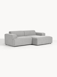 Stella Modüler Köşe Kanepe - Keten Döşemeli, 3 Kişilik-Köşe Koltuk-Innature Home-Sağ Köşe-Açık Bej-NowShopFun