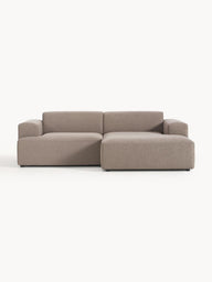 Stella Modüler Köşe Kanepe - Keten Döşemeli, 3 Kişilik-Köşe Koltuk-Innature Home-Sağ Köşe-Açık Bej-NowShopFun