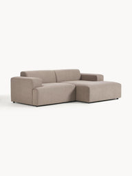 Stella Modüler Köşe Kanepe - Keten Döşemeli, 3 Kişilik-Köşe Koltuk-Innature Home-Sağ Köşe-Açık Bej-NowShopFun