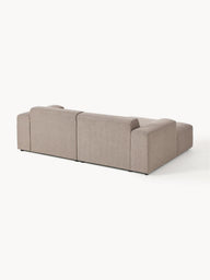 Stella Modüler Köşe Kanepe - Keten Döşemeli, 3 Kişilik-Köşe Koltuk-Innature Home-Sağ Köşe-Açık Bej-NowShopFun