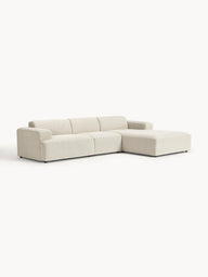 Stella Modüler Köşe Kanepe – Keten Döşemeli 4-5 Kişilik-Köşe Koltuk-Innature Home-Sağ Köşe-Açık Bej-NowShopFun