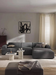 Stella Modüler Köşe Kanepe – Keten Döşemeli 4-5 Kişilik-Köşe Koltuk-Innature Home-Sağ Köşe-Açık Bej-NowShopFun