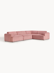 Stella Yumuşak Oturumlu Modüler Köşe Kanepe Fitilli Kadife 4-5 Kişilik-Köşe Koltuk-Innature Home-Fitilli Kadife - Bej-Sağ-NowShopFun