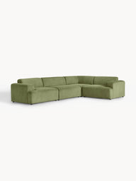 Stella Yumuşak Oturumlu Modüler Köşe Kanepe Fitilli Kadife 4-5 Kişilik-Köşe Koltuk-Innature Home-Fitilli Kadife - Bej-Sağ-NowShopFun