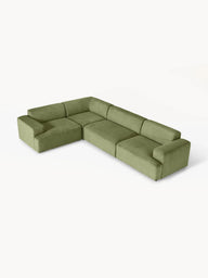Stella Yumuşak Oturumlu Modüler Köşe Kanepe Fitilli Kadife 4-5 Kişilik-Köşe Koltuk-Innature Home-Fitilli Kadife - Bej-Sağ-NowShopFun