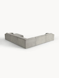 Stella Yumuşak Oturumlu Modüler Köşe Kanepe, Fitilli Kadife, 5-6 Kişilik-Köşe Koltuk-Innature Home-Fitilli Kadife - Bej-Sağ-NowShopFun