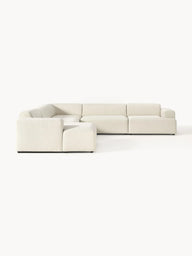 Stella Yumuşak Oturumlu Modüler Köşe Kanepe, Keten, 5-6 Kişilik-Köşe Koltuk-Innature Home-Keten - Açık Bej-Sağ-NowShopFun