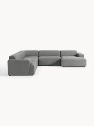 Stella Yumuşak Oturumlu Modüler Köşe Kanepe, Keten, 5-6 Kişilik-Köşe Koltuk-Innature Home-Keten - Açık Bej-Sağ-NowShopFun