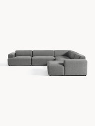 Stella Yumuşak Oturumlu Modüler Köşe Kanepe, Keten, 5-6 Kişilik-Köşe Koltuk-Innature Home-Keten - Açık Bej-Sağ-NowShopFun