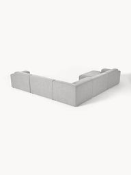 Stella Yumuşak Oturumlu Modüler Köşe Kanepe, Keten, 5-6 Kişilik-Köşe Koltuk-Innature Home-Keten - Açık Bej-Sağ-NowShopFun