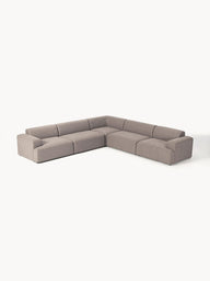 Stella Yumuşak Oturumlu Modüler Köşe Kanepe - Keten ,6-7 Kişilik-Köşe Koltuk-Innature Home-Keten - Açık Bej-NowShopFun