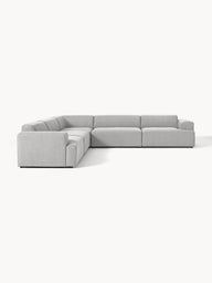 Stella Yumuşak Oturumlu Modüler Köşe Kanepe - Keten ,6-7 Kişilik-Köşe Koltuk-Innature Home-Keten - Açık Bej-NowShopFun