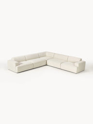 Stella Yumuşak Oturumlu Modüler Köşe Kanepe - Keten ,6-7 Kişilik-Köşe Koltuk-Innature Home-Keten - Açık Bej-NowShopFun