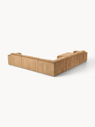 Stella Yumuşak Oturumlu Modüler Köşe Kanepe, Şönil, 5-6 Kişilik-Köşe Koltuk-Innature Home-Şönil - Kırık Beyaz-Sağ-NowShopFun