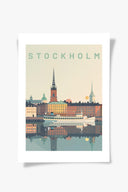 Stokcholm | Şehir Posteri