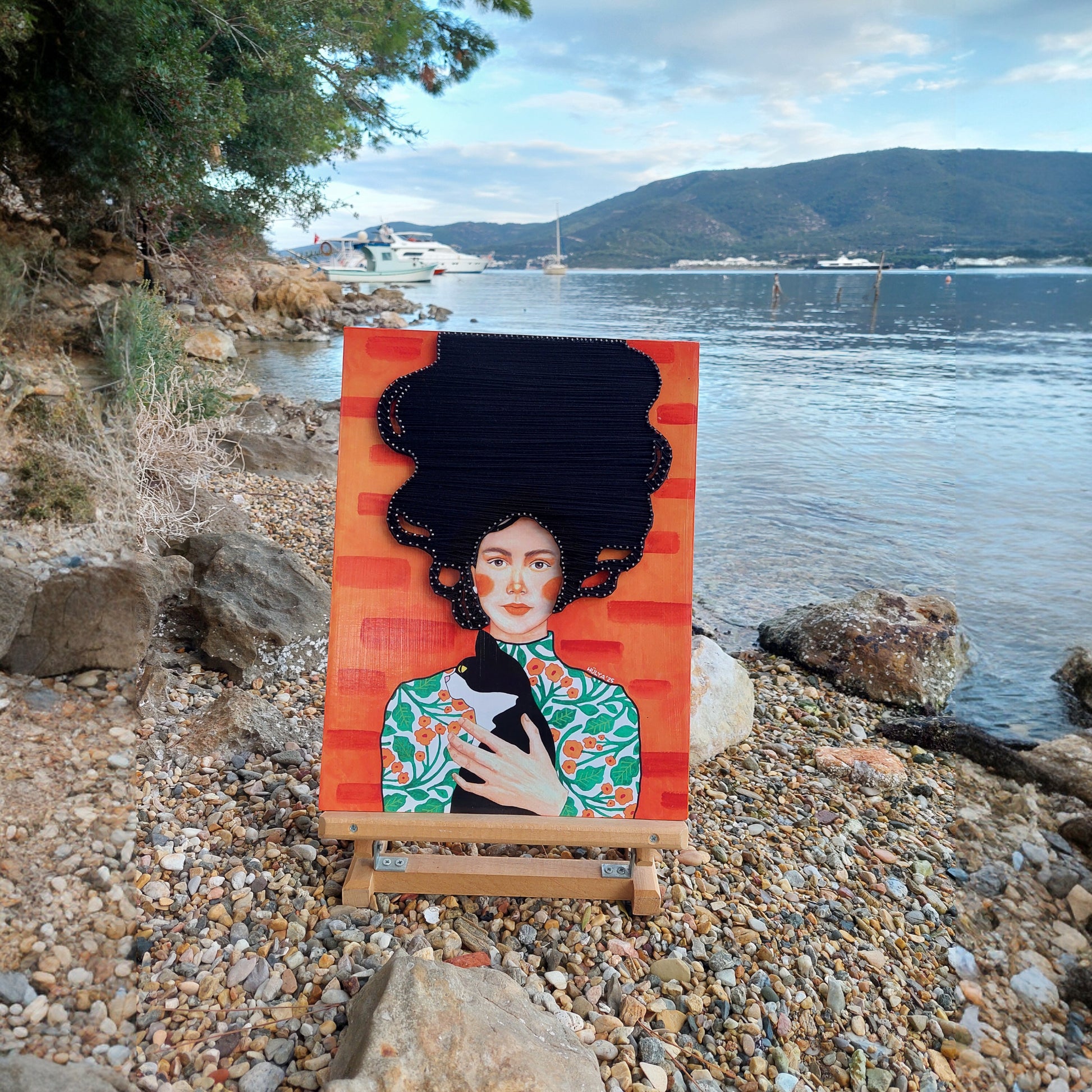 String Art TAblo - Not a Before, Not An After