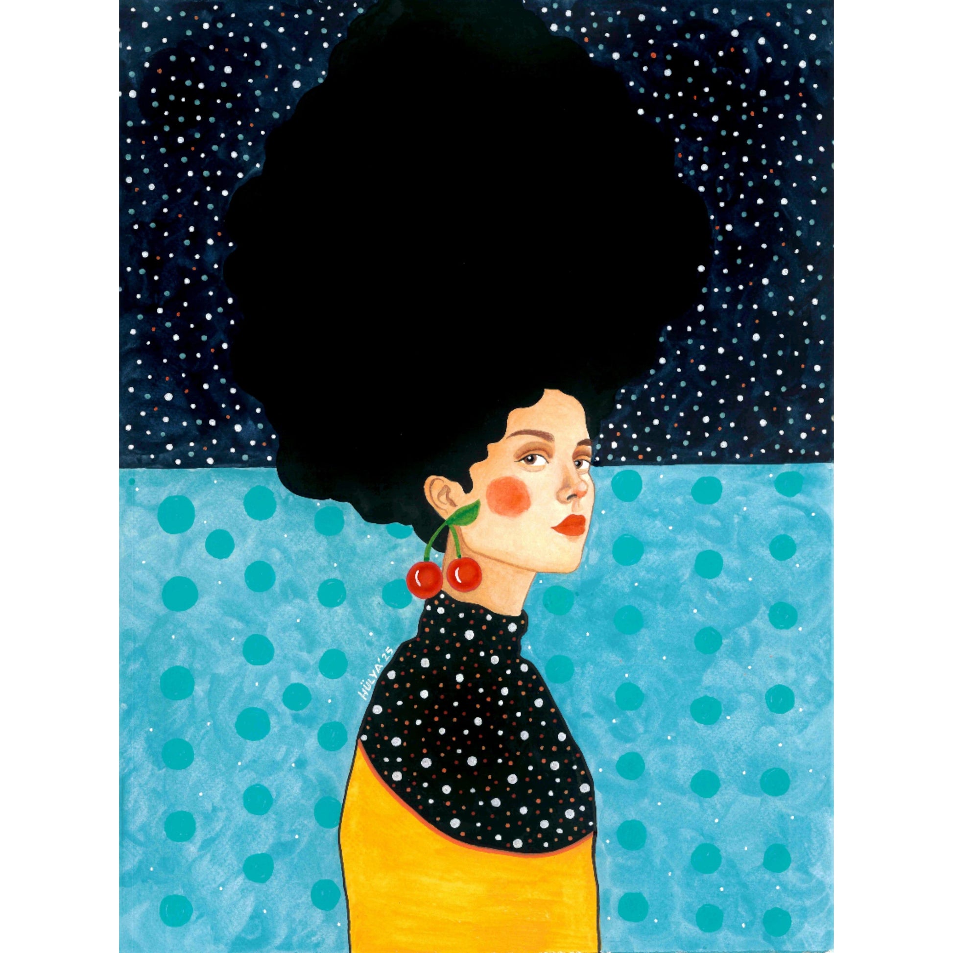 String Art Tablo - And Let Your Lonely Soul Be Filled With a Song