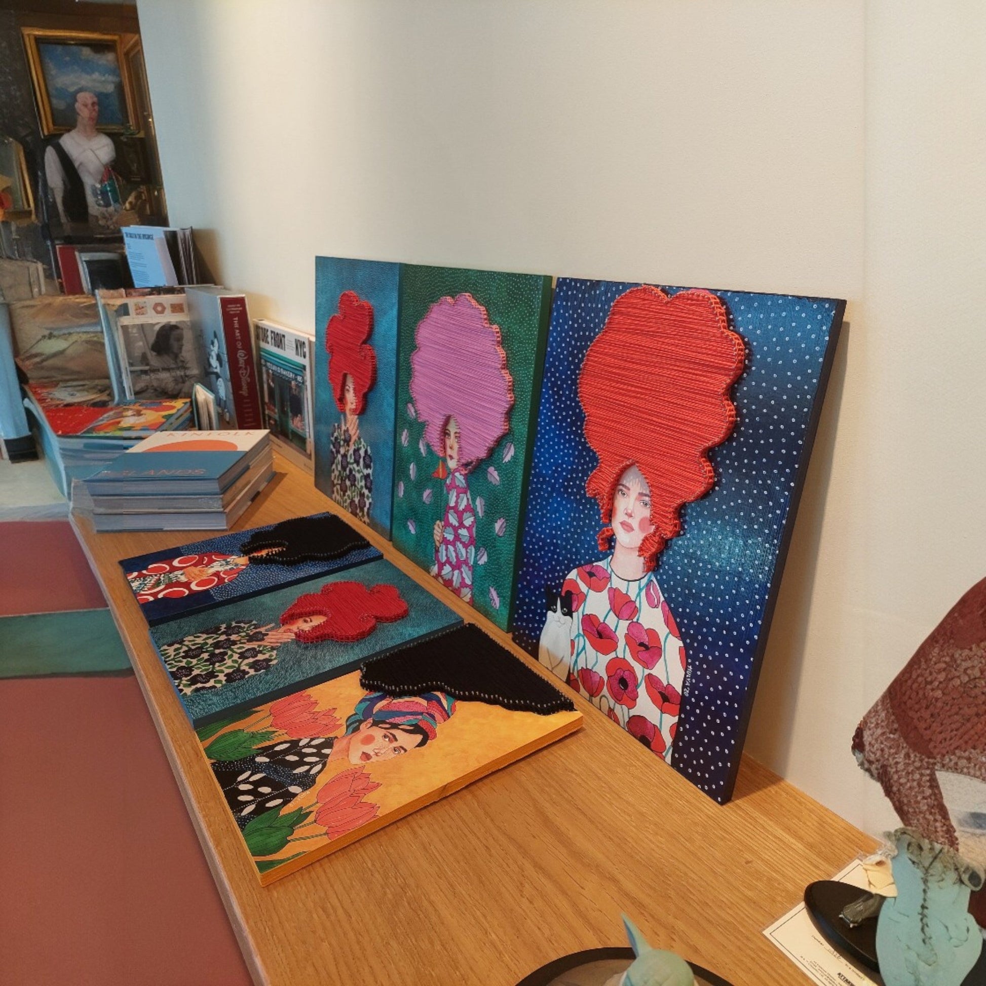 String Art Tablo - Doing fine and you