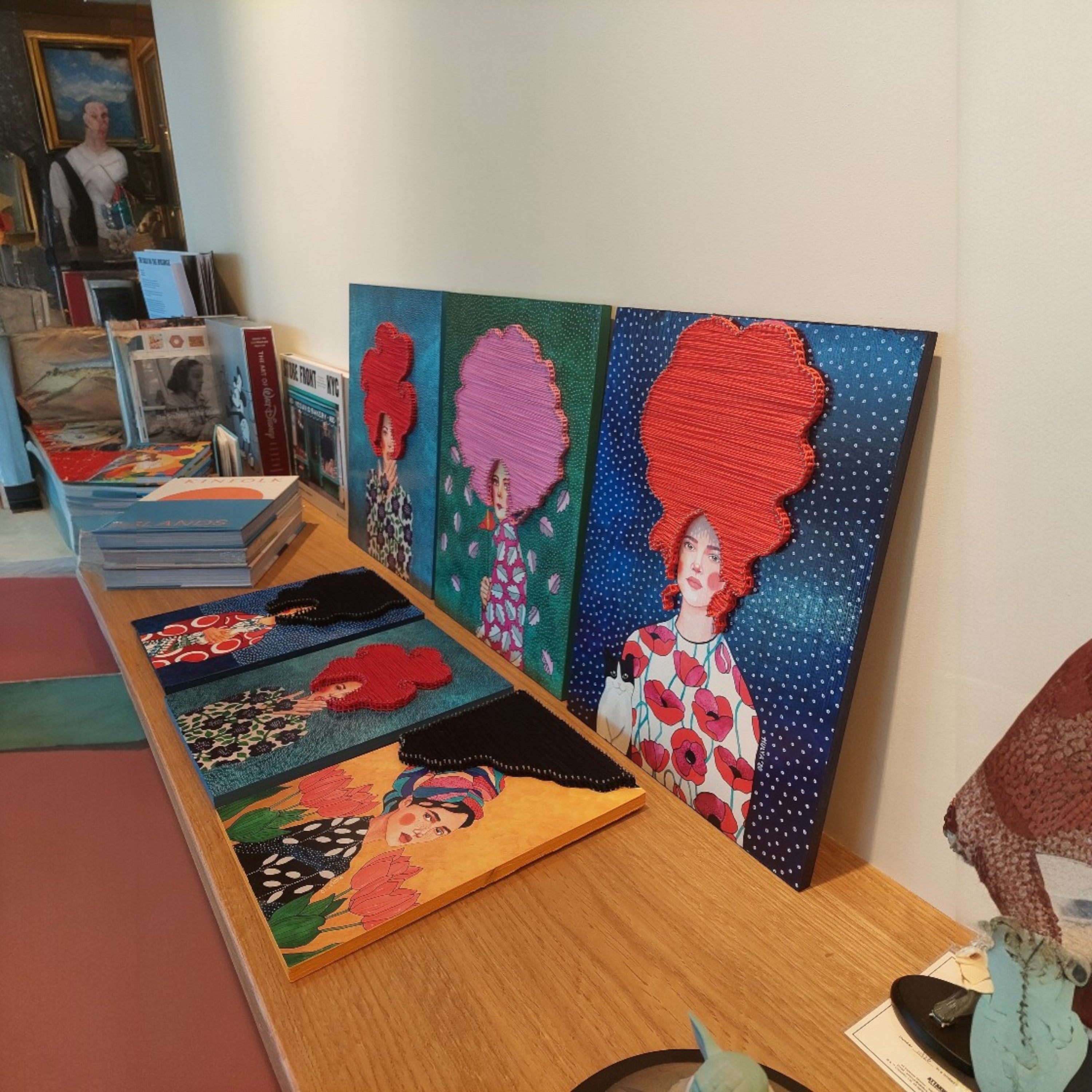 String Art Tablo - Doing fine and you