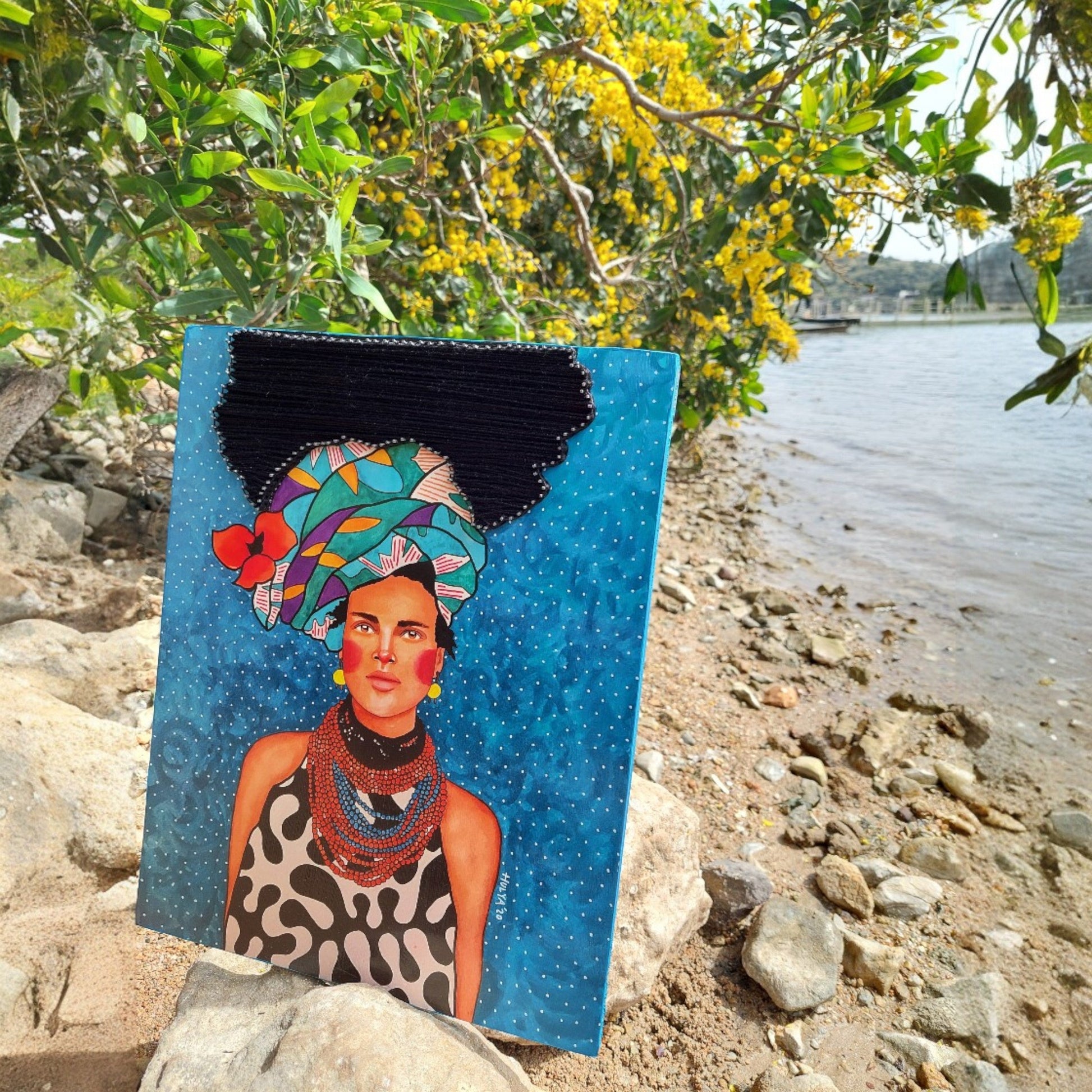 String Art Tablo - Feel more