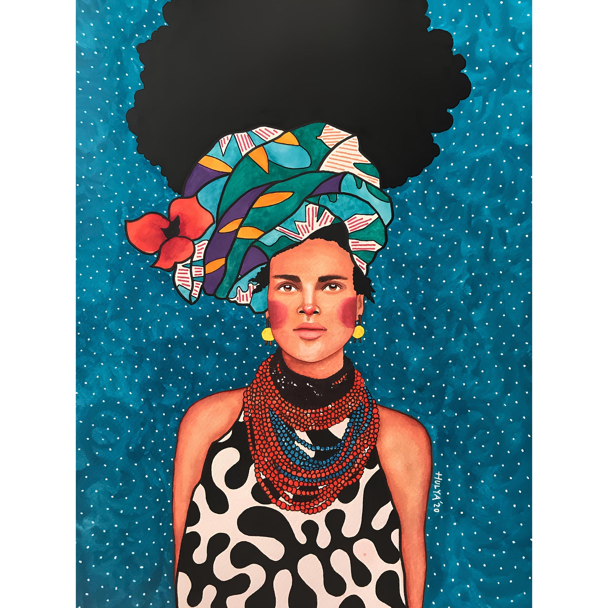 String Art Tablo - Feel more