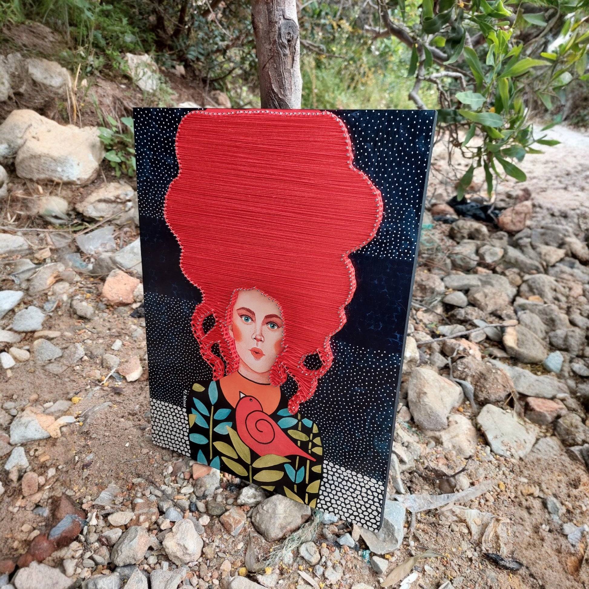 String Art Tablo - How's your life today